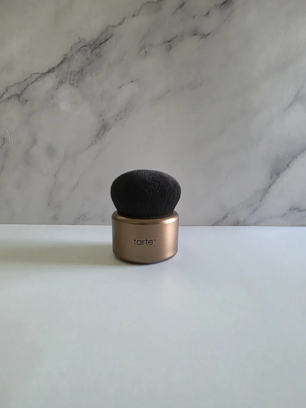 tarte Rose Gold Kabuki Brush with Black Bristles